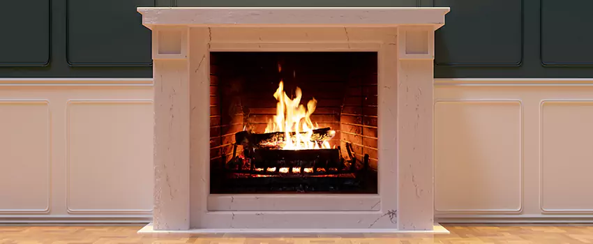 Decorative Electric Fireplace Installation in South Ogden, Utah