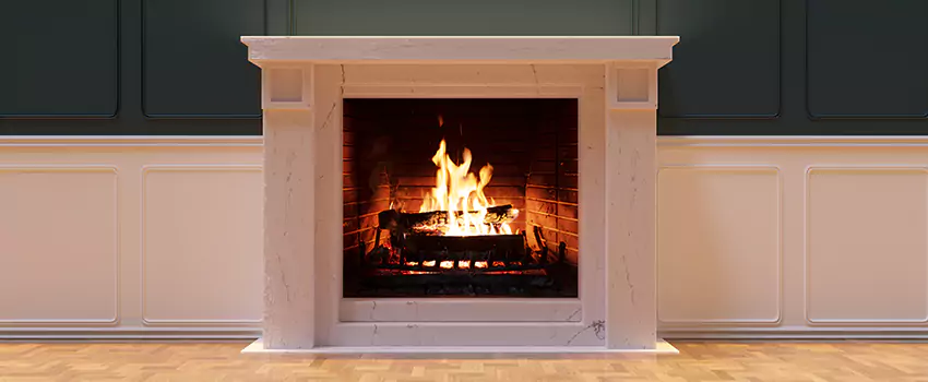 Open Flame Wood-Burning Fireplace Installation Services in South Ogden, Utah