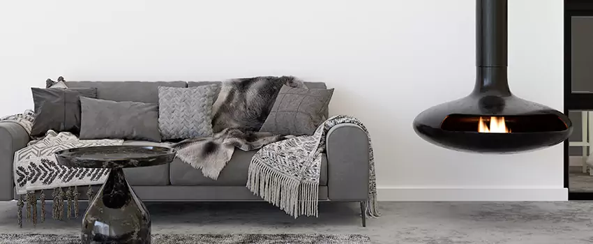 Circular Hanging Fireplace Installation Services in South Ogden, UT